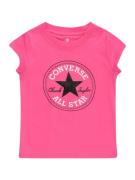 CONVERSE Bluser & t-shirts  pink / sort / hvid