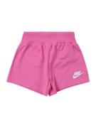 Nike Sportswear Bukser  pink / hvid