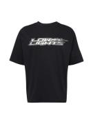 Low Lights Studios Bluser & t-shirts 'Lightning'  sort / sølv