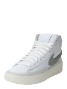 Nike Sportswear Sneaker high 'BLAZER PHANTOM'  grå / hvid