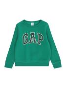 GAP Sweatshirt  grøn / gran / offwhite