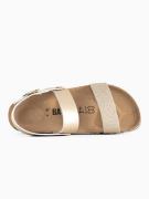 Bayton Sandaler med rem 'Almeria'  beige / guld