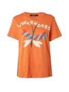 Weekend Max Mara Shirts 'NERVI'  lyseblå / orange / sort / hvid