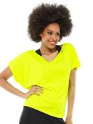 Winshape Funktionsbluse 'DT101'  neongul / sort