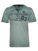 KOROSHI Bluser & t-shirts  navy / grøn-meleret / hvid