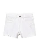 MANGO KIDS Jeans 'ISA'  white denim