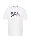 Superdry Bluser & t-shirts  marin / rød / hvid