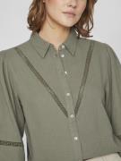 VILA Bluse  khaki