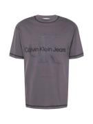Calvin Klein Jeans Bluser & t-shirts  mudderfarvet / sort