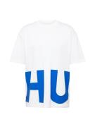 HUGO Bluser & t-shirts 'Nannavaro'  blå / hvid