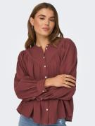 ONLY Bluse 'PERRA'  bordeaux