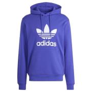 ADIDAS ORIGINALS Sweatshirt 'Adicolor Classics Trefoil'  mørkelilla / hvid