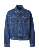 Tommy Jeans Overgangsjakke  blue denim / rød / hvid