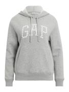 Gap Petite Sweatshirt 'HERITAGE'  grå / hvid