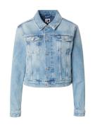 Tommy Jeans Overgangsjakke 'IZZIE'  marin / blue denim / rød / hvid