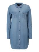 Vero Moda Tall Blusekjole  blue denim