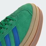 ADIDAS ORIGINALS Sneaker low 'Gazelle Bold'  blå / guld / grøn