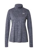 UNDER ARMOUR Funktionsbluse 'Tech Twist'  blå-meleret