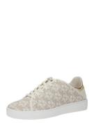 MICHAEL Michael Kors Sneaker low 'JENNY'  creme / mørkebeige / guld / sort