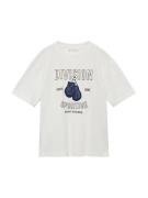 MANGO KIDS Shirts 'BOXEO'  ecru / navy / sort