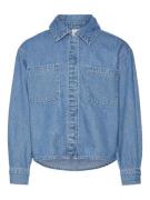 Vero Moda Girl Bluse 'MAVISE'  blue denim