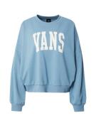 VANS Sweatshirt 'Stadium'  lyseblå / hvid