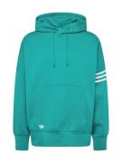 ADIDAS ORIGINALS Sweatshirt  smaragd / hvid