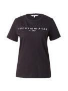 TOMMY HILFIGER Shirts  sort / hvid