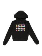 Mister Tee Sweatshirt 'Sweet Heart Candy'  pastelblå / lys pink / sort / hvid