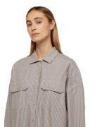 DICKIES Bluse 'FLORENCE'  taupe / sølvgrå