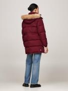 Tommy Jeans Vinterjakke 'Alaska'  beige / bordeaux