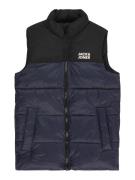 Jack & Jones Junior Vest  navy / sort / hvid