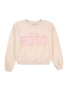 KIDS ONLY Sweatshirt 'KOGAUDREY'  pink / uldhvid