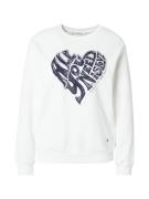 Key Largo Sweatshirt 'Need'  navy / sølv / offwhite