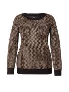 Vero Moda Curve Pullover 'VMCARIA'  beige / sort