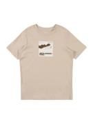 Jack & Jones Junior Shirts 'JCOART'  beige / brun / hvid