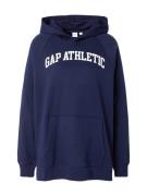 GAP Sweatshirt 'ATHLETIC'  navy / hvid