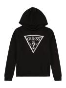 GUESS Sweatshirt  sort / sølv