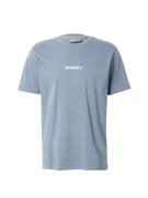 Superdry Bluser & t-shirts  røgblå / hvid