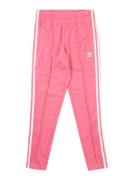 ADIDAS ORIGINALS Bukser  pink / hvid