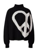 Moschino Jeans Pullover  sort / hvid