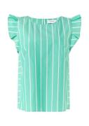 comma casual identity Bluse  jade / hvid