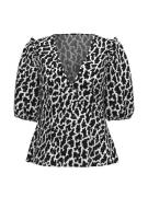 OBJECT Bluse  sort / hvid