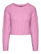 PIECES Pullover 'JO'  lys pink