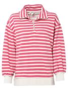 Oasis Sweatshirt  pink / hvid