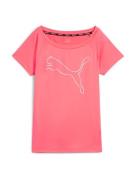 PUMA Funktionsbluse  lys pink / hvid