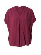 NÜMPH Bluse 'RIKKA'  bordeaux