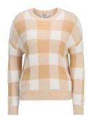 Dorothy Perkins Petite Pullover  camel / lysebeige / hvid