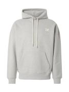 MOUTY Sweatshirt 'LEO'  creme / grå-meleret