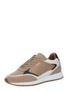 BOSS Sneaker low 'Kai Runn'  mørkebeige / sort / offwhite